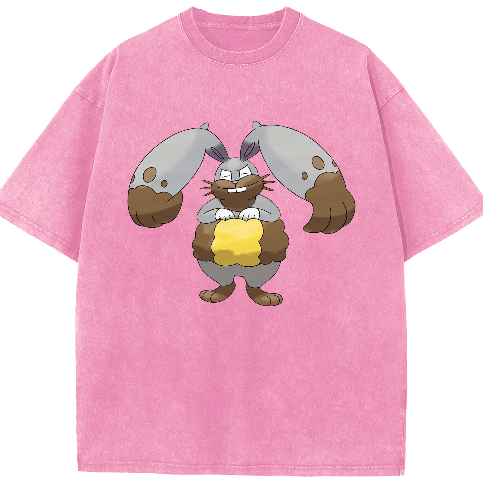（画像用） ポケットモンスター Pokémon 綿100% ヴィンテージ風 半袖Tシャツ（フロントプリント）